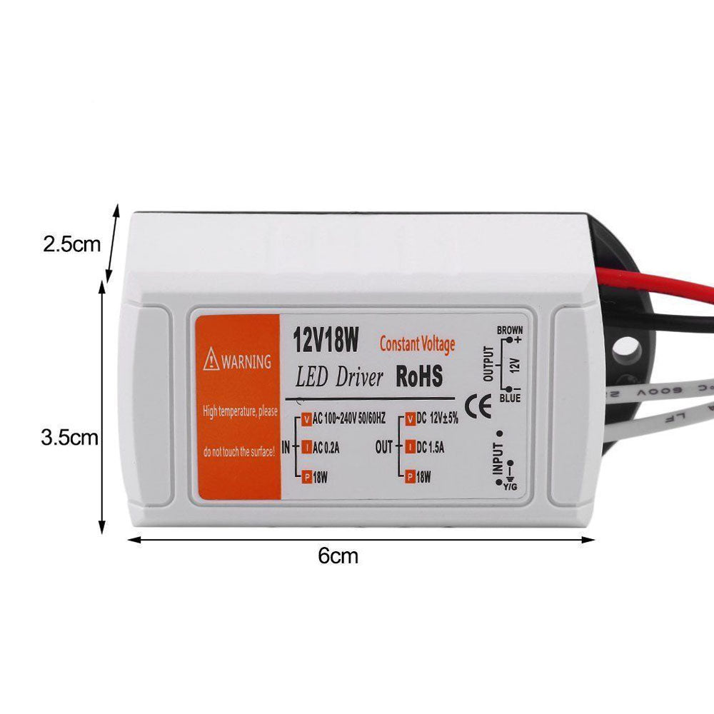 12V Compact LED Driver Constant Voltage – 18W to 100W - photo 6