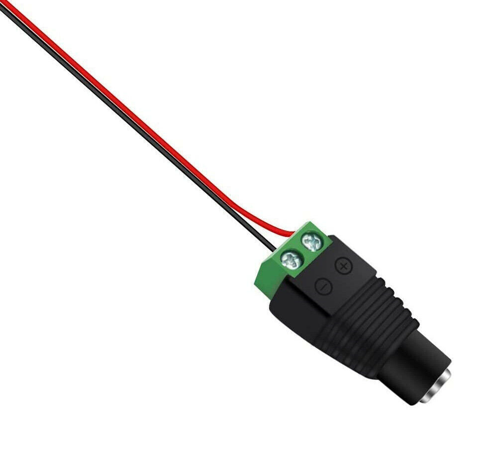 12V DC Power Jack Connectors – Male & Female - photo 6