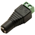 12V DC Power Jack Connectors – Male & Female - Female, Single