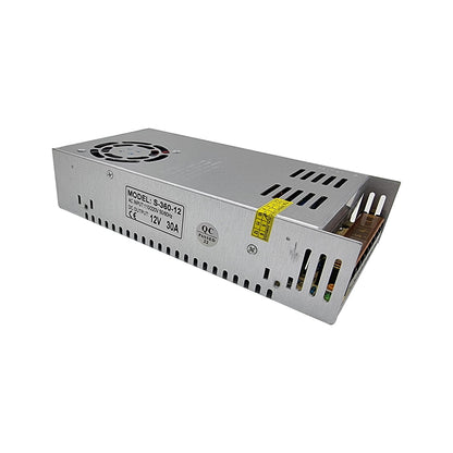 12V IP20 Enclosed Switching Power Supply – 12W to 600W - photo 12