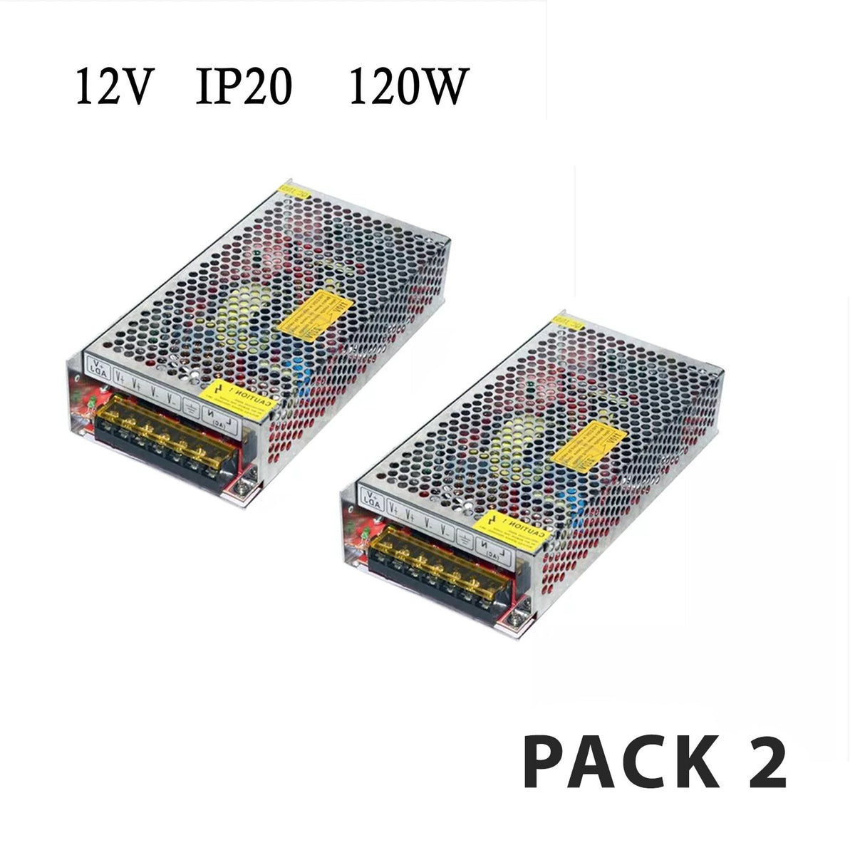 12V IP20 Enclosed Switching Power Supply – 12W to 600W - photo 35
