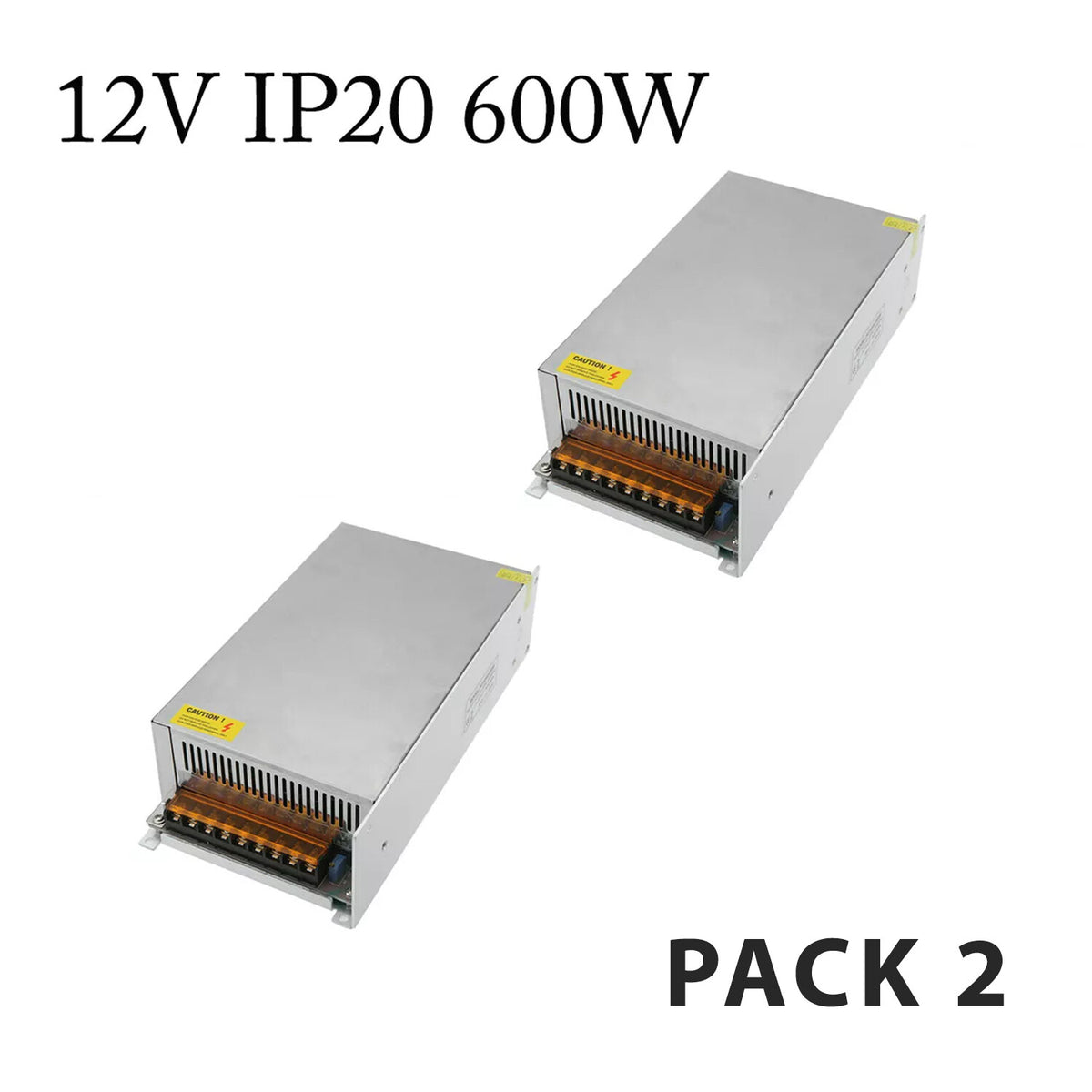 12V IP20 Enclosed Switching Power Supply – 12W to 600W - photo 39