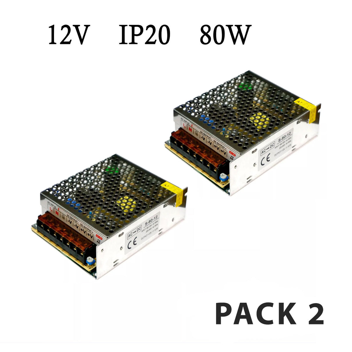12V IP20 Enclosed Switching Power Supply – 12W to 600W - photo 41