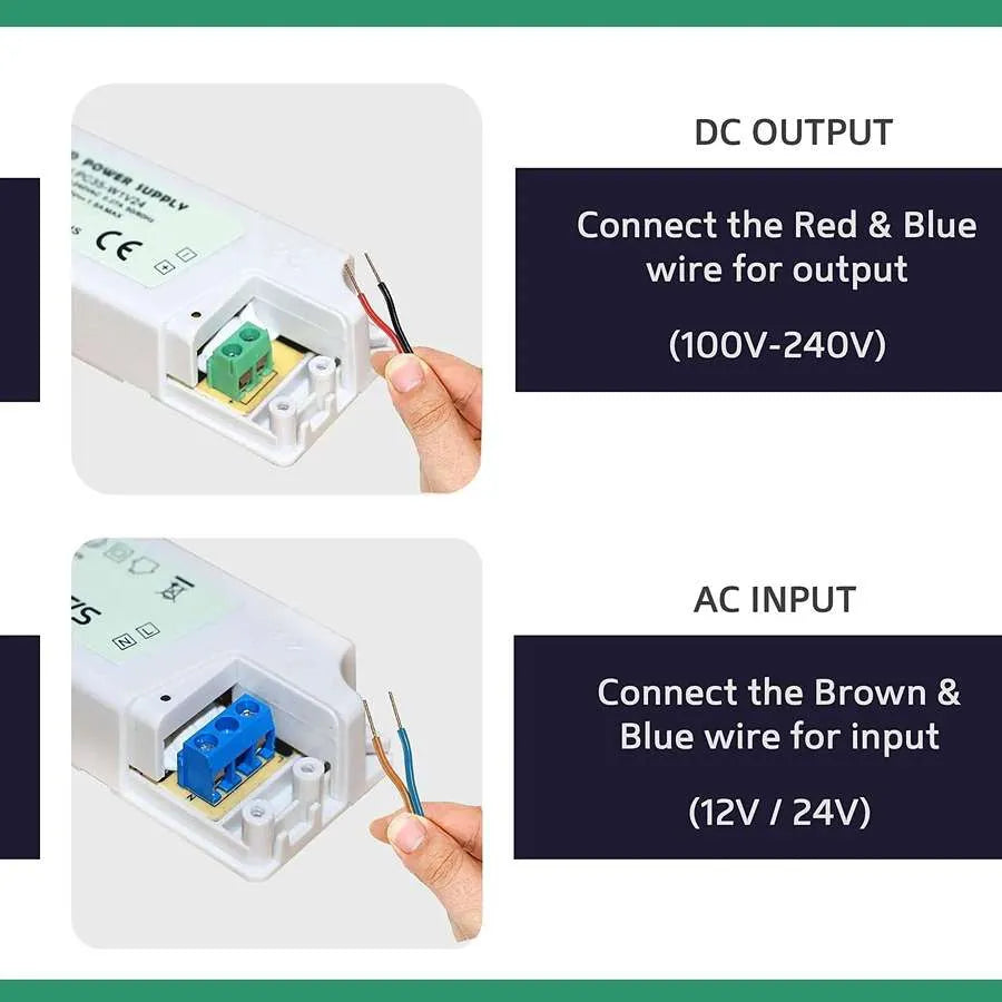 12V IP44 LED Driver Constant Voltage – 7W to 60W - photo 6