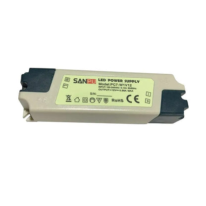 12V IP44 LED Driver Constant Voltage – 7W to 60W - 7W, Single