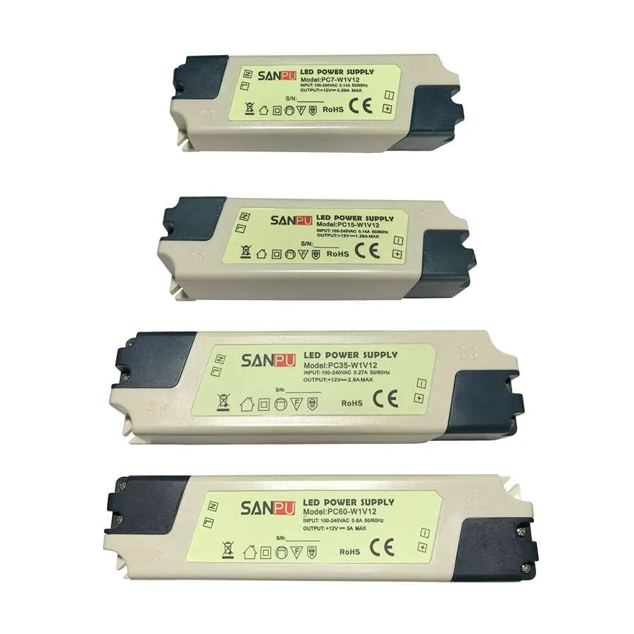 12V IP44 LED Driver Constant Voltage – 7W to 60W - photo 2