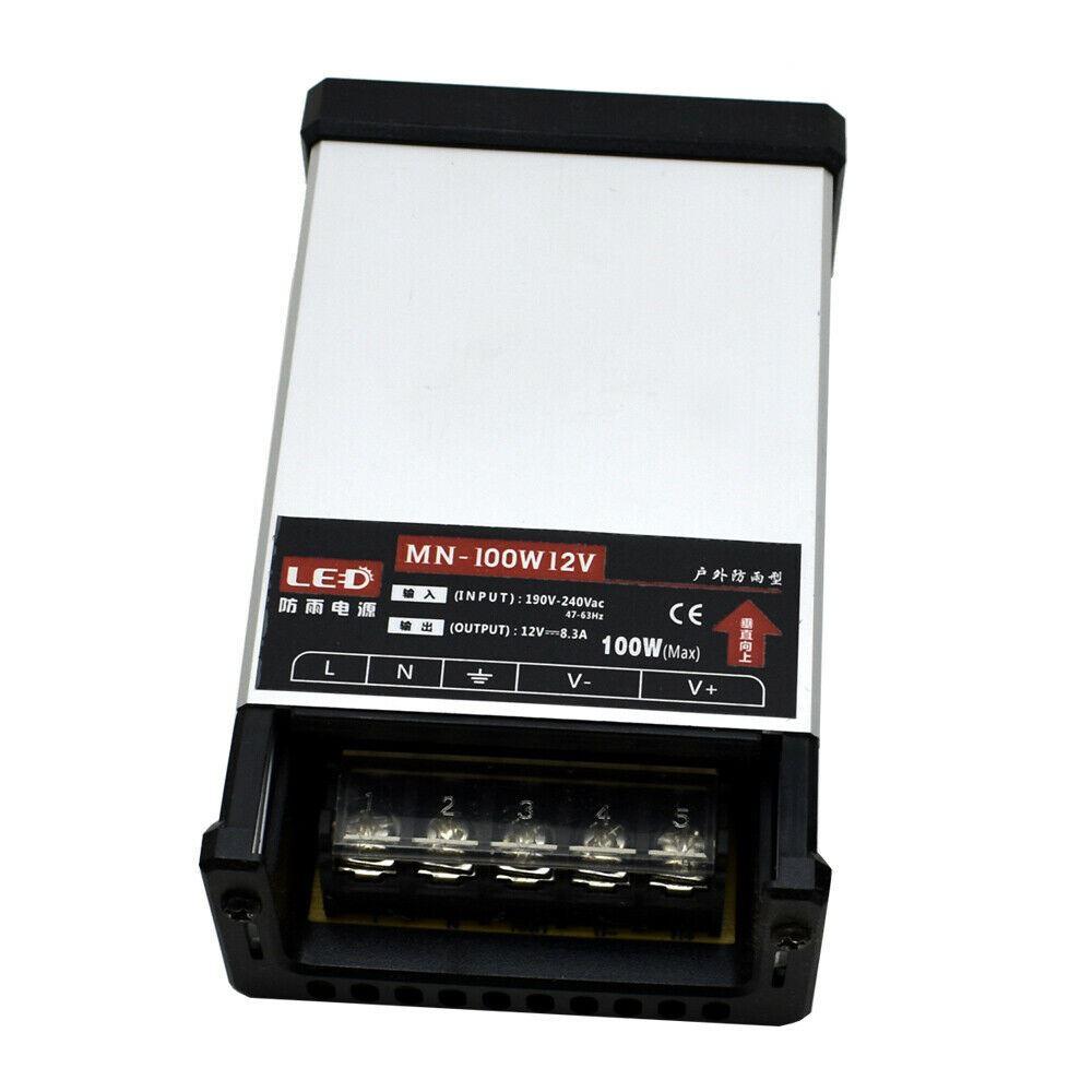12V IP45 Rainproof LED Power Supply – 60W to 400W - photo 14