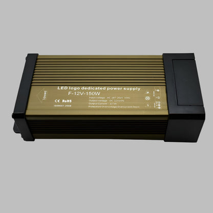 12V IP45 Rainproof LED Power Supply – 60W to 400W - 150W, Single