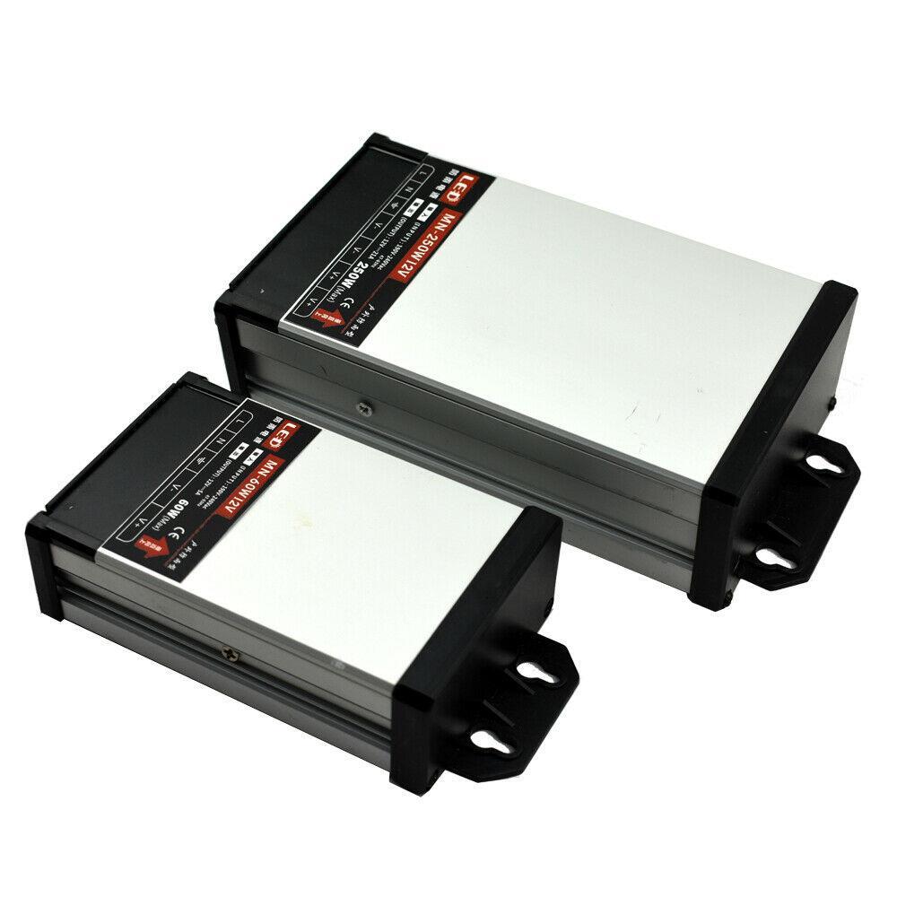 12V IP45 Rainproof LED Power Supply – 60W to 400W - photo 3