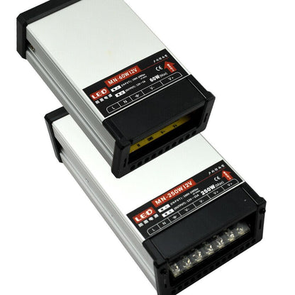 12V IP45 Rainproof LED Power Supply – 60W to 400W - photo 5