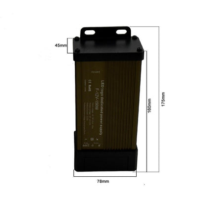 12V IP45 Rainproof LED Power Supply – 60W to 400W - photo 8