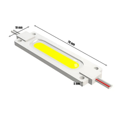 12V COB LED Modules for Signs – Cool White, IP65 - photo 5