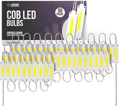 12V COB LED Modules for Signs – Cool White, IP65 - Pack of 50
