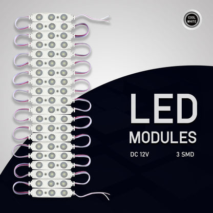 12V IP67 LED Injection Modules – Cool White, Warm White, Green, Blue & RGB - photo 3