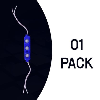 12V IP67 LED Injection Modules – Cool White, Warm White, Green, Blue & RGB - Single, Blue