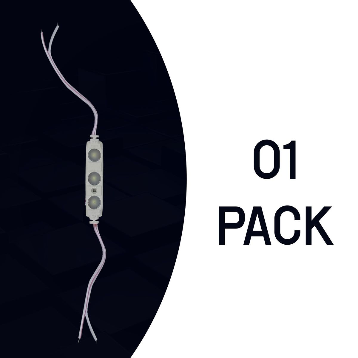 12V IP67 LED Injection Modules – Cool White, Warm White, Green, Blue & RGB - Single, Cool White
