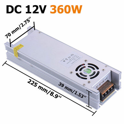 12V Slim IP20 LED Driver – 15W to 360W - photo 11