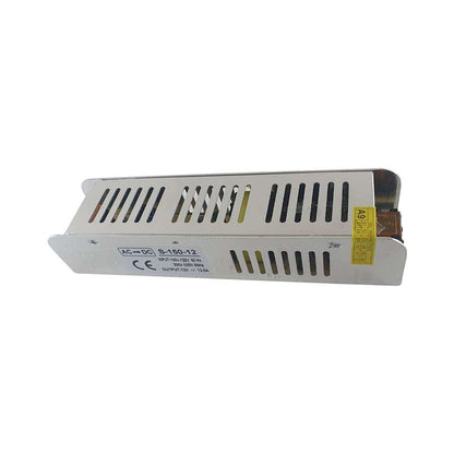 12V Slim IP20 LED Driver – 15W to 360W - 150W, Single