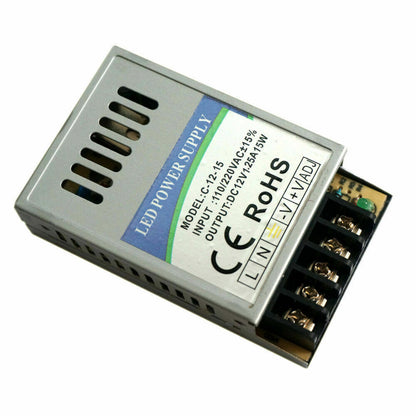 12V Slim IP20 LED Driver – 15W to 360W - photo 22