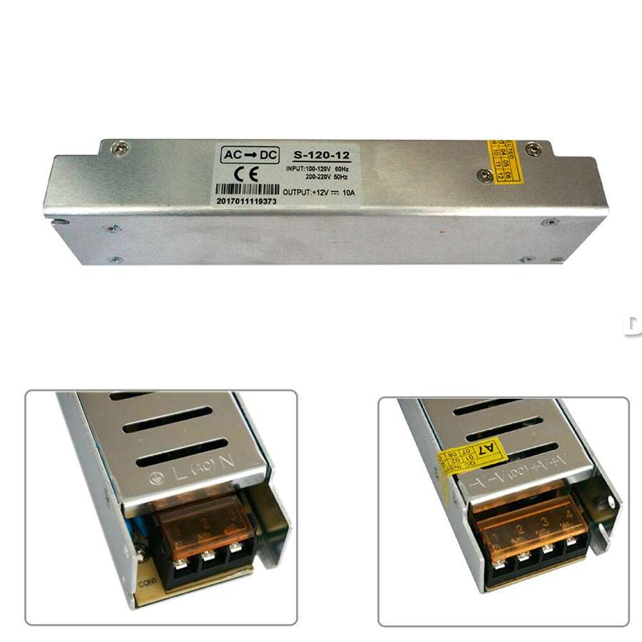 12V Slim IP20 LED Driver – 15W to 360W - photo 6