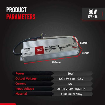 12V Ultra Slim IP67 LED Driver – 60W to 200W - photo 11