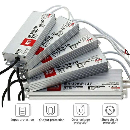 12V Ultra Slim IP67 LED Driver – 60W to 200W - photo 4