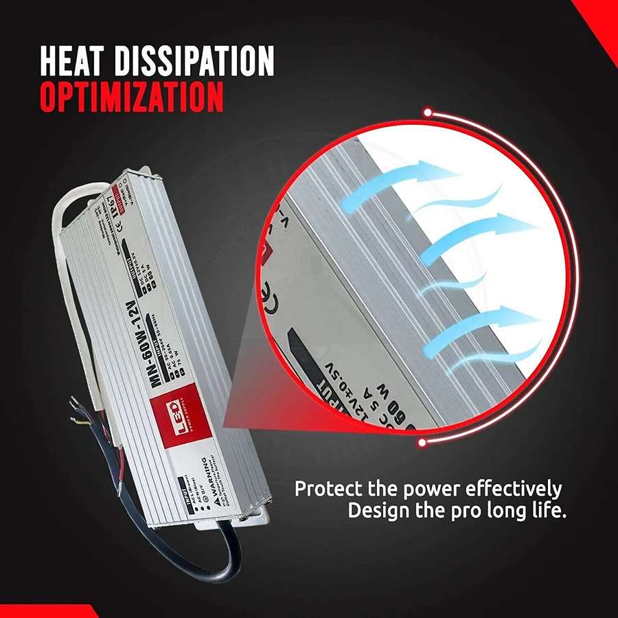 12V Ultra Slim IP67 LED Driver – 60W to 200W - photo 6