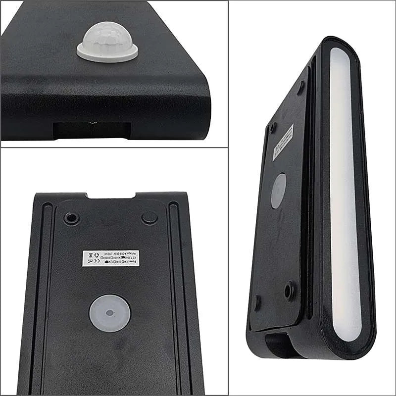 Up Down LED Wall Light with PIR Motion Sensor 12W IP54 – Black - photo 7