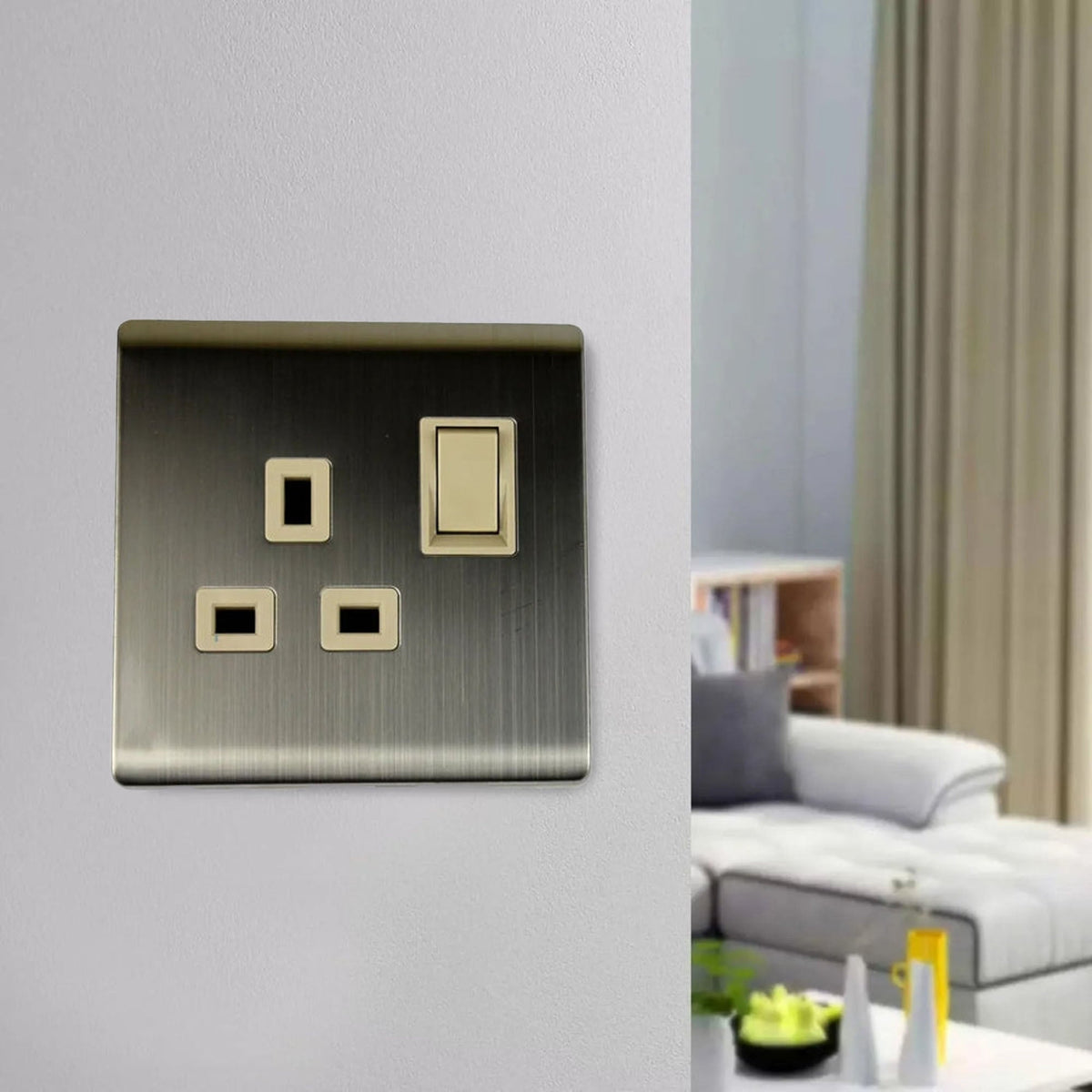 13A Wall Socket with USB Charging Ports – Single & Double