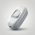 16A Inline Rocker On/Off Switch White Heavy Duty