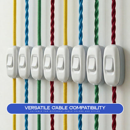 16A Inline Rocker On/Off Switch White Heavy Duty - photo 6