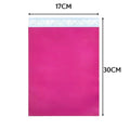 Pink or White Mailing Bags 17 x 30 cm – Pack of 20, Self-Seal