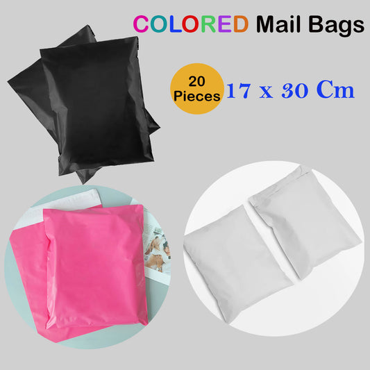 17 x 30 Cm Poly Mail Bags Pack of 20~1064