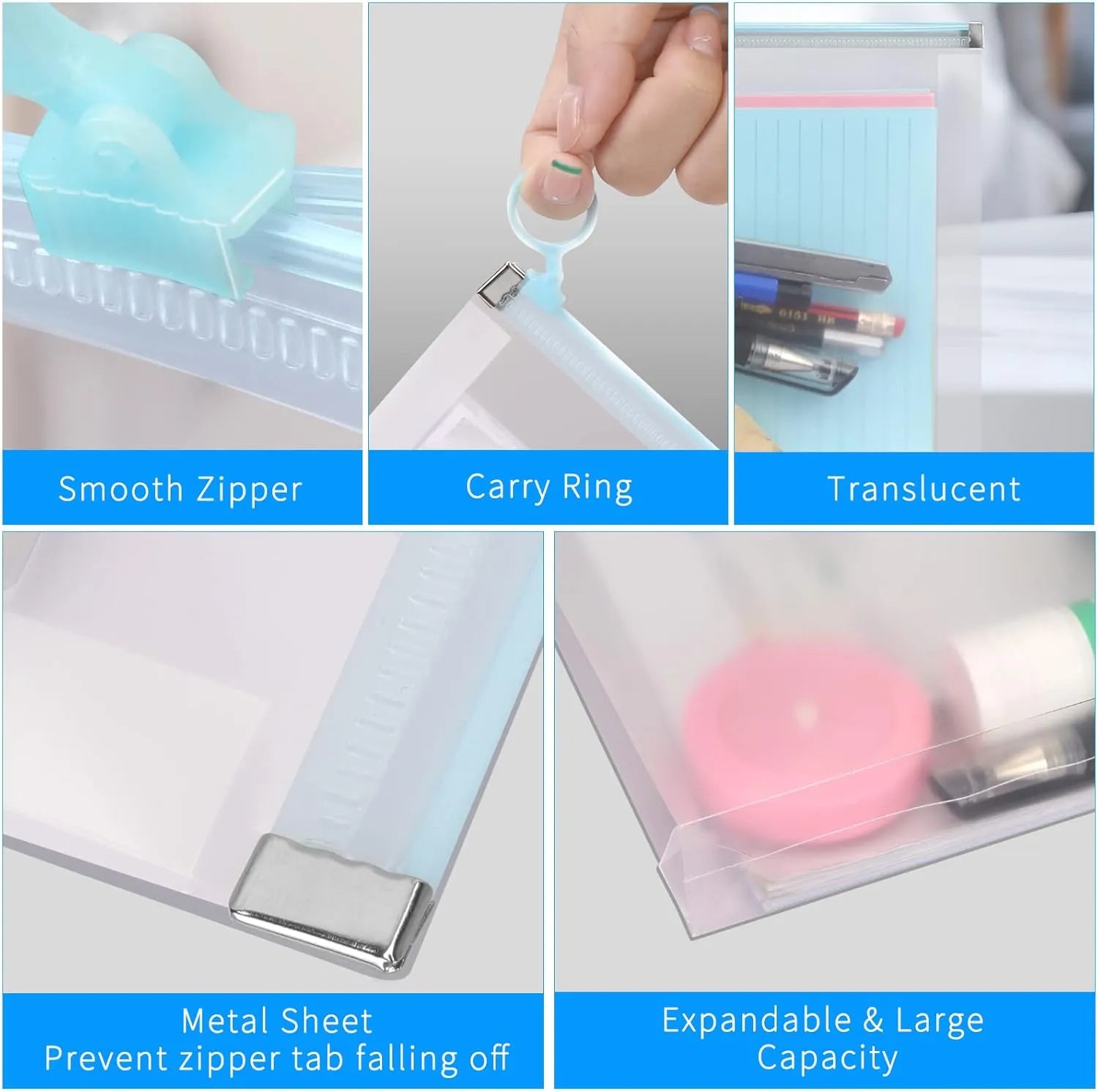 Clear Plastic Zip Bags