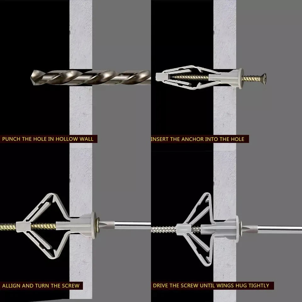 Best Heavy Duty Screw Anchor Set