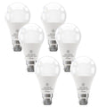 6 Pack - B22 LED Bulb SMD A60H-HP 9W Cool White 6400K Non Dimmable