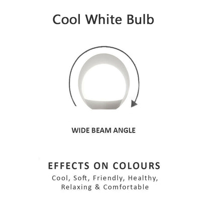 6 Pack - B22 LED Bulb SMD A60H-HP 9W Cool White 6400K Non Dimmable