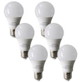 6 Pack - E27 LED Bulb SMD A60H-HP 9W Cool White 6400K Non Dimmable