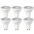6 Pack - GU10 LED Bulb COB GU10-CW 3W Cool White 6400K Non Dimmable