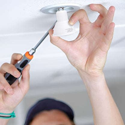 6 Pack - GU10 LED Bulb COB GU10-CW 3W Cool White 6400K Non Dimmable