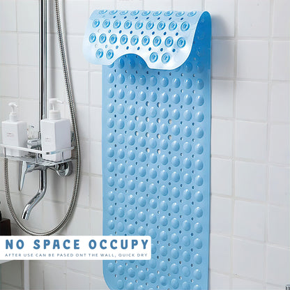Non-Slip Shower Mat for Tub Soft Rubber Bath Mat with Drainage Holes ~1263