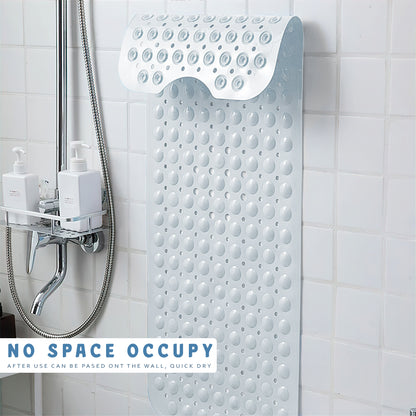 Non-Slip Shower Mat for Tub Soft Rubber Bath Mat with Drainage Holes ~1263