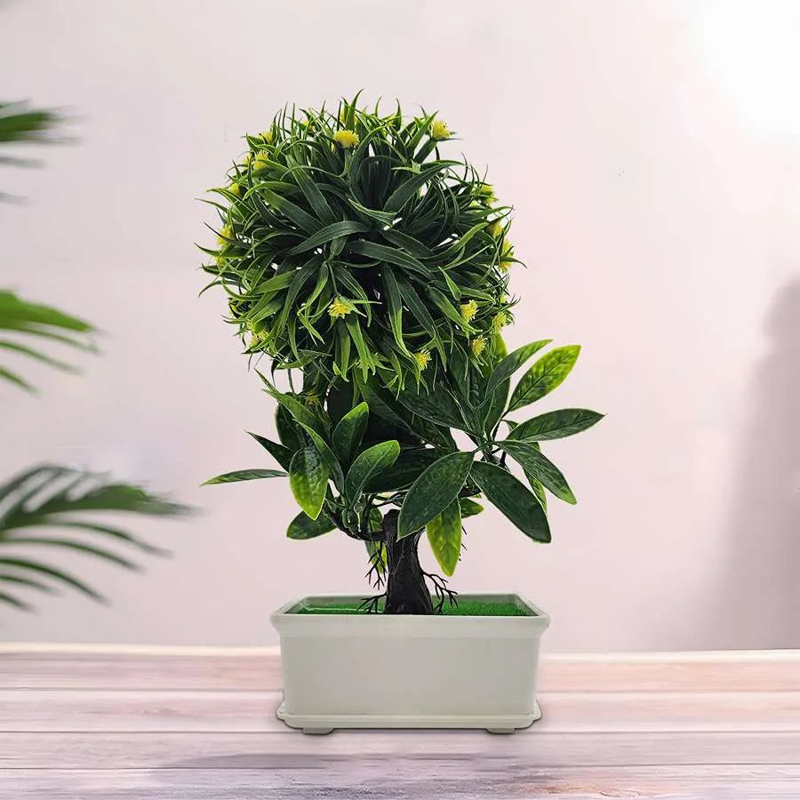 small artificial house plants