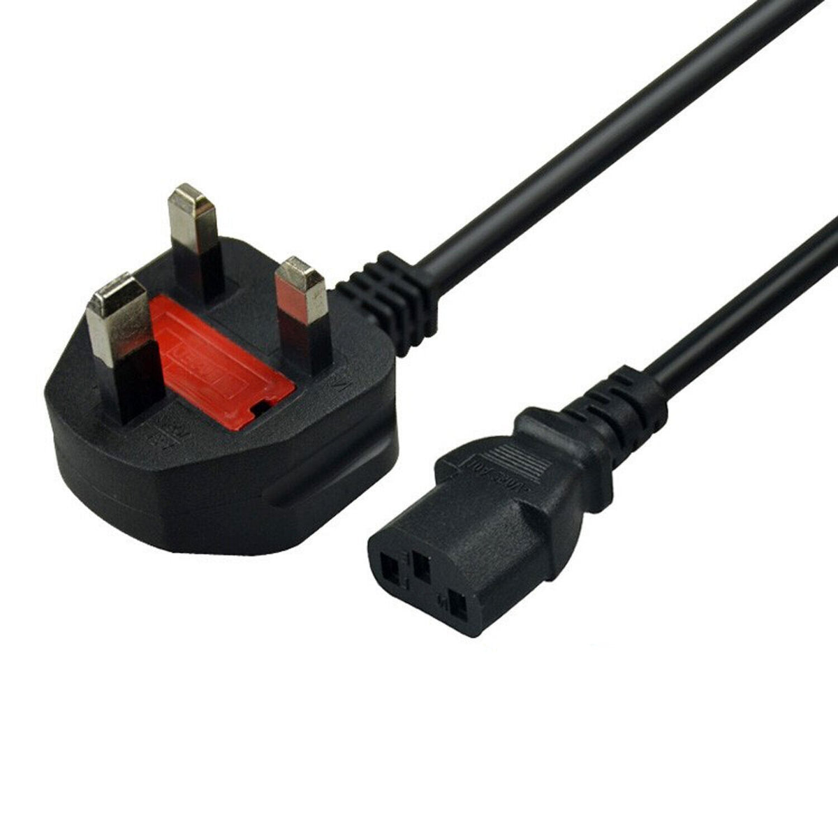 1m IEC Kettle Lead Mains Power Cable UK - photo 4