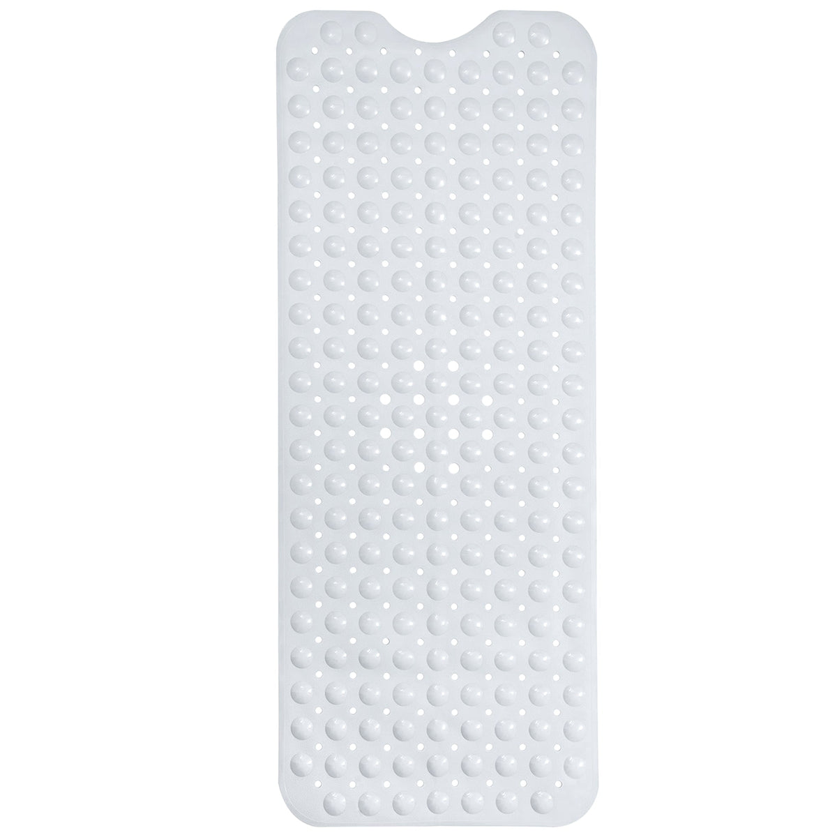 Non-Slip Shower Mat 100 x 40 cm – Suction Cups, Drain Holes, Blue, Pink or White - photo 11