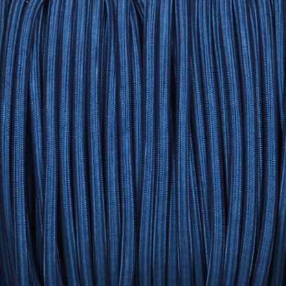 2 Core Round Fabric Cable 0.75mm – 1 m to 4 m - Dark Blue, 1 m