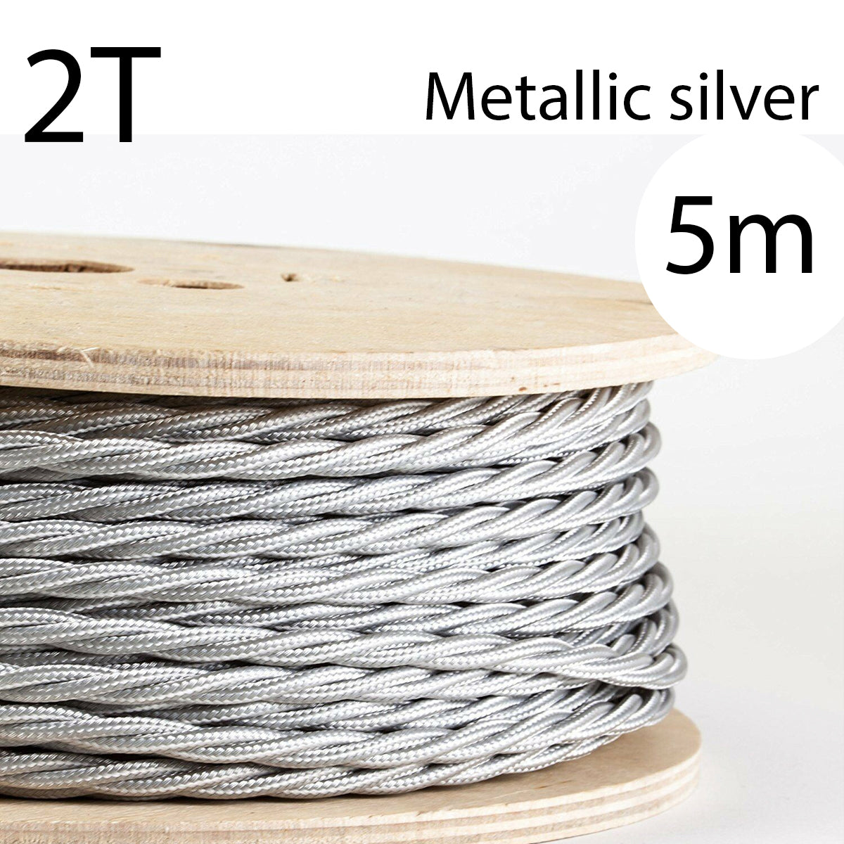 2 Core Twisted Fabric Cable 0.75mm – 5 m to 15 m - photo 34