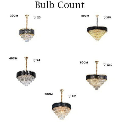 2 Head Crystal Lamp Shade - photo 26