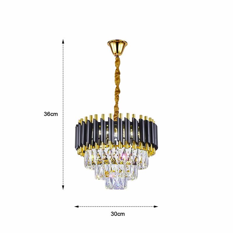 2 Head Crystal Lamp Shade - photo 3