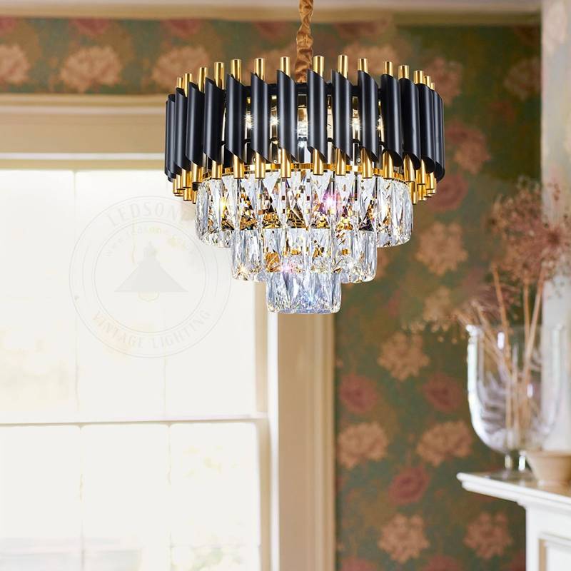 2 Head Crystal Lamp Shade - photo 4